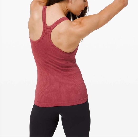 3 lululemon athletica Tank Tops in Burgundy, Brown, and Mint Size 6 - Picture 3 of 12